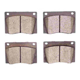 Dynamic Friction 1958-1989 AC Cobra Front 5000 Advanced Low Metallic Brake Pads by Dynamic Friction Company 1551-0004-00