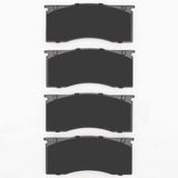 Dynamic Friction 1964-1972 Dodge Dart Front 5000 Advanced Semi Metallic Brake Pads by Dynamic Friction Company 1551-0011-00