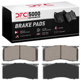 Dynamic Friction 1964-1972 Dodge Dart Front 5000 Advanced Semi Metallic Brake Pads by Dynamic Friction Company 1551-0011-00