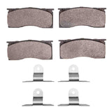 Dynamic Friction 1964-1972 Dodge Dart Front 5000 Advanced Semi Metallic Brake Pads and Hardware Kit