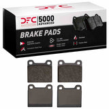 Dynamic Friction 1961-2004 Alfa Romeo Alfeta Front/Rear 5000 Advanced Low Metallic Brake Pads by Dynamic Friction Company 1551-0031-00