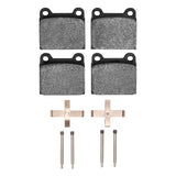 Dynamic Friction 1967-1976 Porsche 912/911/914 Front 5000 Advanced Low Metallic Brake Pads and Hardware Kit by Dynamic Friction Company 1551-0031-02