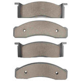 Dynamic Friction 1968-1973 Ford Fairlane Front 5000 Advanced Semi Metallic Brake Pads by Dynamic Friction Company 1551-0034-00