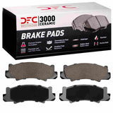 Dynamic Friction 1971-1973 Ford Pinto Front 5000 Advanced Semi Metallic Brake Pads by Dynamic Friction Company 1551-0036-00