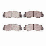 Dynamic Friction 1971-1973 Ford Pinto Front 5000 Advanced Semi Metallic Brake Pads by Dynamic Friction Company 1551-0036-00