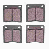 Dynamic Friction 1970-1982 Honda Civic Hatchback Front 5000 Advanced Semi Metallic Brake Pads by Dynamic Friction Company 1551-0041-00