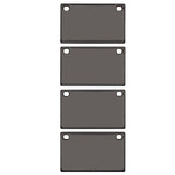 Dynamic Friction 1967-1993 Volvo 1800/265 Front 5000 Advanced Low Metallic Brake Pads