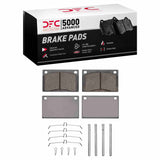 Dynamic Friction 1976-1993 Volvo 244/245/264/262/265/DL/240/GLE Front 5000 Advanced Low Metallic Brake Pads & Hardware Kit by Dynamic Friction Company 1551-0043-01