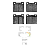 Dynamic Friction 1965-1980 Lotus Elan Front 5000 Advanced Semi Metallic Brake Pads and Hardware Kit by Dynamic Friction Company 1551-0044-01