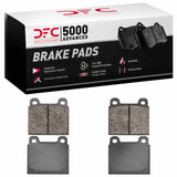 Dynamic Friction 1963-1994 Alfa Romeo Spider Front 5000 Advanced Low Metallic Brake Pads by Dynamic Friction Company 1551-0045-00