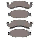Dynamic Friction 1972-1985 American Motors Matador Front 5000 Advanced Semi Metallic Brake Pads by Dynamic Friction Company 1551-0050-00