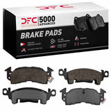 Dynamic Friction 1967-2002 Buick GS 400 Front 5000 Advanced Semi Metallic Brake Pads by Dynamic Friction Company 1551-0052-00