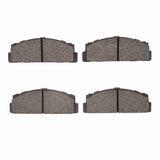Dynamic Friction 1968-1992 Fiat X-1/9 Front 5000 Advanced Semi Metallic Brake Pads by Dynamic Friction Company 1551-0054-10