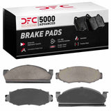 Dynamic Friction 1974-1983 American Motors CONCORD Front 5000 Advanced Semi Metallic Brake Pads by Dynamic Friction Company 1551-0091-00