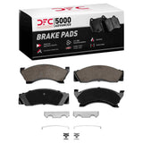 Dynamic Friction 1978-1978 Mercury Grand Marquis Front 5000 Advanced Semi Metallic Brake Pads and Hardware Kit by Dynamic Friction Company 1551-0102-01