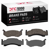 Dynamic Friction 1973-1997 Chrysler New Yorker Front 5000 Advanced Semi Metallic Brake Pads by Dynamic Friction Company 1551-0123-00