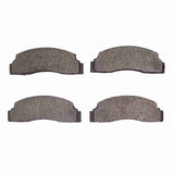 Dynamic Friction 1978-1980 Ford Fiesta (USA/Canada) Front 5000 Advanced Semi Metallic Brake Pads by Dynamic Friction Company 1551-0133-00