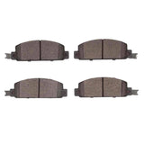 Dynamic Friction 1976-1980 Chevrolet LUV Front 5000 Advanced Semi Metallic Brake Pads by Dynamic Friction Company 1551-0134-00