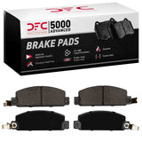Dynamic Friction 1976-1980 Chevrolet LUV Front 5000 Advanced Semi Metallic Brake Pads by Dynamic Friction Company 1551-0134-00