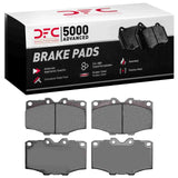 Dynamic Friction 1976-1989 Toyota 4Runner Front 5000 Advanced Ceramic Brake Pads by Dynamic Friction Company 1551-0137-00