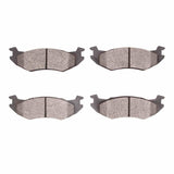 Dynamic Friction 1978-1982 Dodge Charger Front 5000 Advanced Semi Metallic Brake Pads by Dynamic Friction Company 1551-0142-00