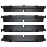 Dynamic Friction 1978-1989 Chrysler Conquest Rear 5000 Advanced Semi Metallic Brake Pads by Dynamic Friction Company 1551-0144-00
