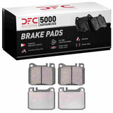 Dynamic Friction 1979-1991 Mercedes-Benz 380SEL Front 5000 Advanced Low Metallic Brake Pads by Dynamic Friction Company 1551-0145-10