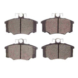 Dynamic Friction 1977-1987 Audi Fox Front 5000 Advanced Semi Metallic Brake Pads by Dynamic Friction Company 1551-0147-00