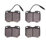 Dynamic Friction 1978-1979 Audi 5000 Front 5000 Advanced Semi Metallic Brake Pads by Dynamic Friction Company 1551-0148-00