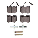 Dynamic Friction 1978-1979 Audi 5000 Front 5000 Advanced Semi Metallic Brake Pads and Hardware Kit