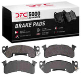 Dynamic Friction 1978-1995 Chevrolet R20/R2500 Pickup Front 5000 Advanced Semi Metallic Brake Pads by Dynamic Friction Company 1551-0153-00