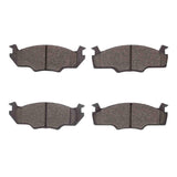 Dynamic Friction 1980-1984 Volkswagen Jetta Sedan/Rabbit (Excl Convertible & Pickup) Front 5000 Adv Semi-Met Pads by Dynamic Friction Company 1551-0158-00
