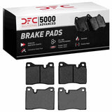 Dynamic Friction 1976-1988 BMW 633CSI Front 5000 Advanced Low Metallic Brake Pads