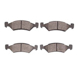 Dynamic Friction 1981-1989 Chrysler Town & Country Front 5000 Advanced Semi Metallic Brake Pads by Dynamic Friction Company 1551-0170-00