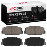 Dynamic Friction 1970-1979 Toyota Celica Front 5000 Advanced Semi Metallic Brake Pads