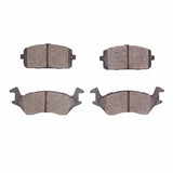 Dynamic Friction 1980-1984 Toyota Starlet Front 5000 Advanced Semi Metallic Brake Pads by Dynamic Friction Company 1551-0180-00
