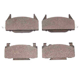 Dynamic Friction 1980-1982 Chevrolet Chevette Front 5000 Advanced Semi Metallic Brake Pads by Dynamic Friction Company 1551-0191-00