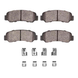 Dynamic Friction 1976-1980 Plymouth Arrow Rear 5000 Advanced Semi Metallic Brake Pads and Hardware Kit by Dynamic Friction Company 1551-0198-01
