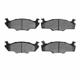 Dynamic Friction 1980-1984 Volkswagen Rabbit/SCIROCCO Front 5000 Advanced Semi Metallic Brake Pads by Dynamic Friction Company 1551-0206-00