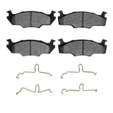 Dynamic Friction 1980-1984 Volkswagen Jetta Sedan Front 5000 Advanced Semi Metallic Brake Pads and Hardware Kit by Dynamic Friction Company 1551-0206-02