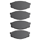 Dynamic Friction 1981-1995 Toyota Pickup Front 5000 Advanced Ceramic Brake Pads by Dynamic Friction Company 1551-0207-00