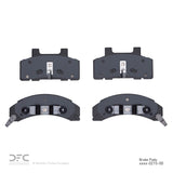 Dynamic Friction 1983-1996 Buick Electra Front 5000 Advanced Semi Metallic Brake Pads by Dynamic Friction Company 1551-0215-00