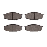 Dynamic Friction 1979-1983 Nissan 280ZX Front 5000 Advanced Semi Metallic Brake Pads by Dynamic Friction Company 1551-0229-00