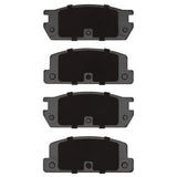 Dynamic Friction 1981-1985 Mazda RX-7 Rear 5000 Advanced Semi Metallic Brake Pads by Dynamic Friction Company 1551-0235-00