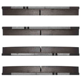 Dynamic Friction 1983-1999 Ford FT800 Conventional (w/Front Disc Brakes) Front 5000 Advanced Semi Metallic Brake Pads by Dynamic Friction Company 1551-0236-00