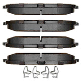 Dynamic Friction 1992-1999 Toyota Tercel Front 5000 Advanced Ceramic Brake Pads by Dynamic Friction Company 1551-0242-00