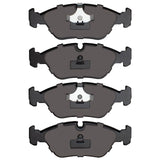 Dynamic Friction 1982-1993 BMW 524TD Front 5000 Advanced Low Metallic Brake Pads by Dynamic Friction Company 1551-0253-00