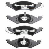 Dynamic Friction 1983-1994 Ford EXP Front 5000 Advanced Semi Metallic Brake Pads by Dynamic Friction Company 1551-0257-00