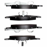 Dynamic Friction 1983-1994 Ford EXP Front 5000 Advanced Semi Metallic Brake Pads by Dynamic Friction Company 1551-0257-00