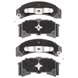 Dynamic Friction 1984-1987 Pontiac Fiero Front 5000 Advanced Semi Metallic Brake Pads by Dynamic Friction Company 1551-0261-00